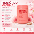 Probiótico Vaginal em capsulas.